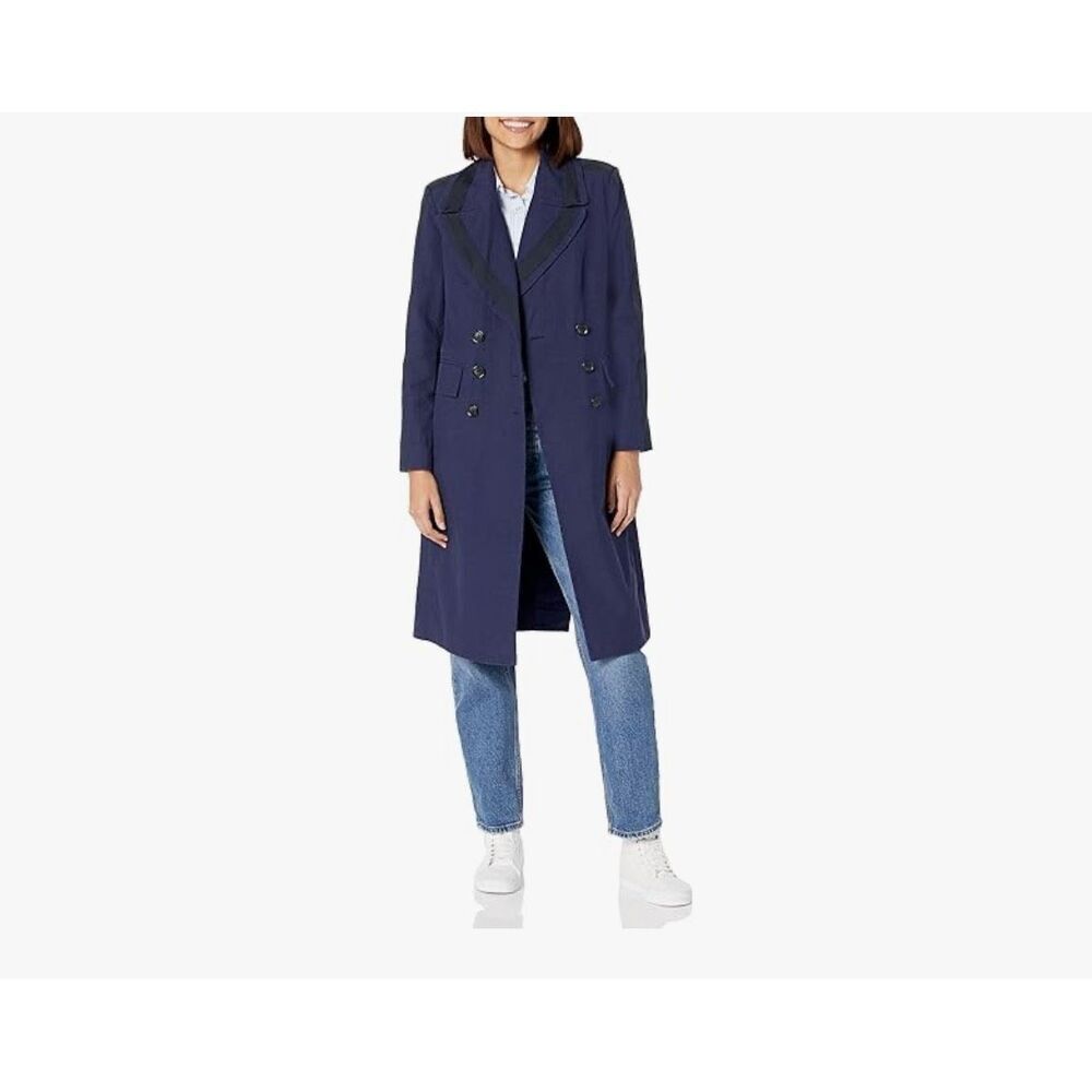 NEW Victor Alfaro Collective Rent The Runway Pre-Loved Double Breasted Coat S